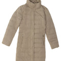 MARELLA Womens Padded Coat UK 8 Small  Grey Polyester Vintage Marella and Second-Hand Marella from Messina Hembry 