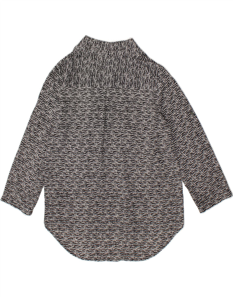 MOSSIMO Womens Abstract Pattern Pullover Shirt Blouse UK 16 Large Black Vintage Mossimo and Second-Hand Mossimo from Messina Hembry 