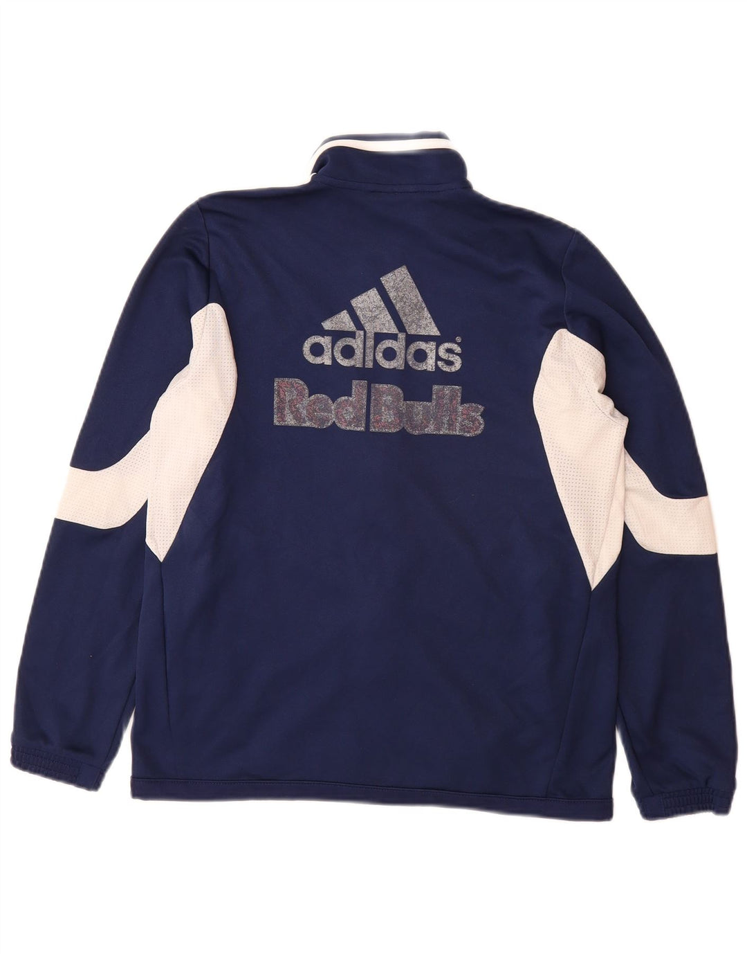 ADIDAS Boys Red Bull Tracksuit Top Jacket 13-14 Years Navy Blue