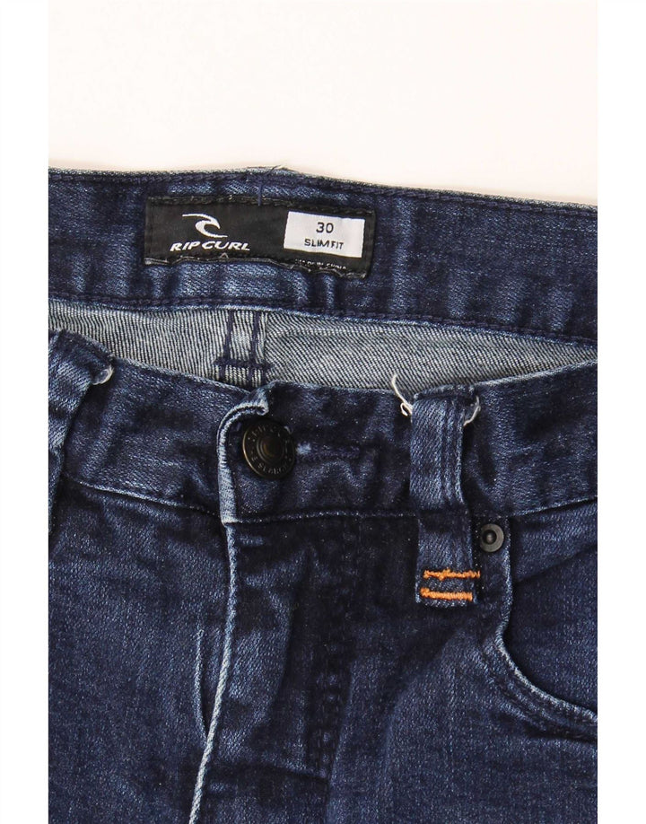 Rip Curl Mens Slim Jeans W30 L30 Navy Blue