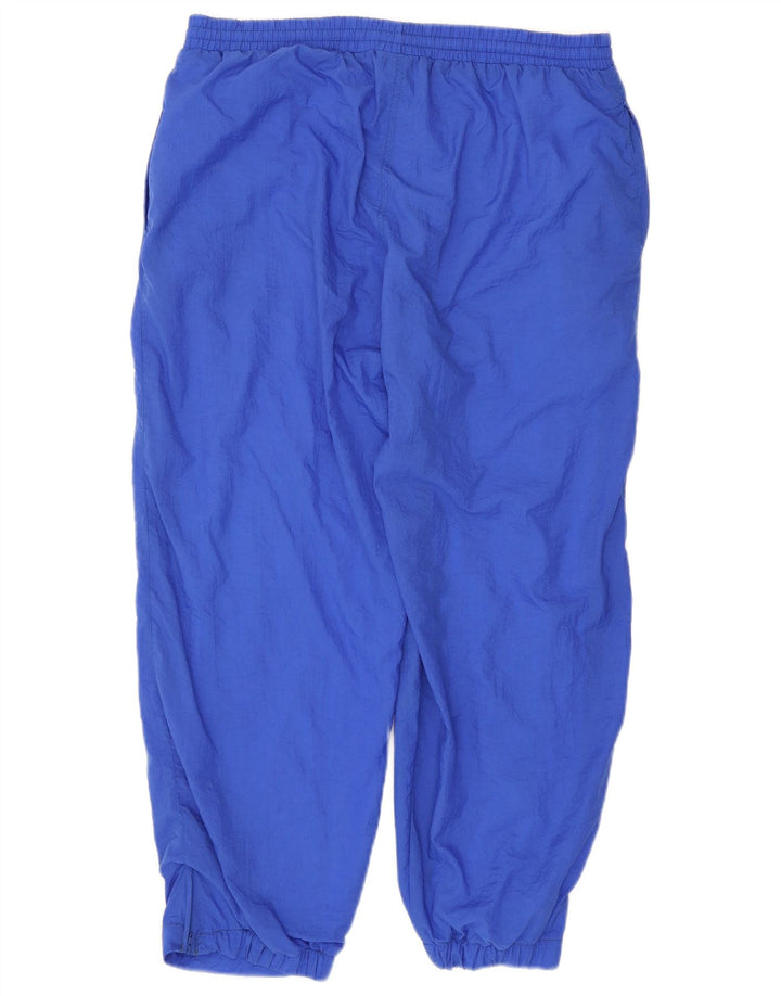 ACTIVE Womens Tracksuit Trousers Joggers UK 14 Medium  Blue Polyamide