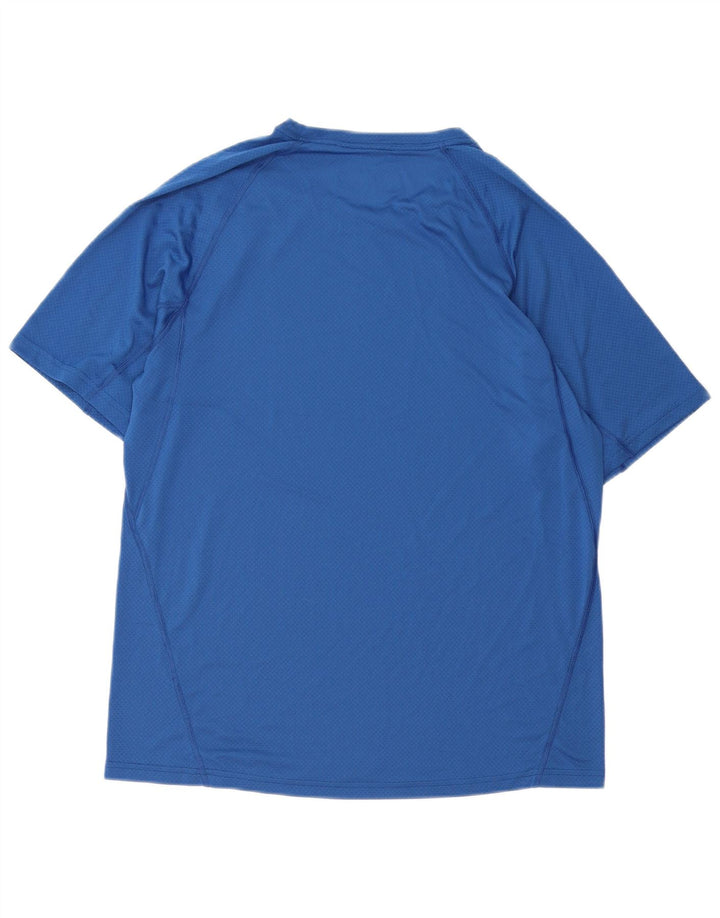 Champion Mens T-Shirt Top XL Blue