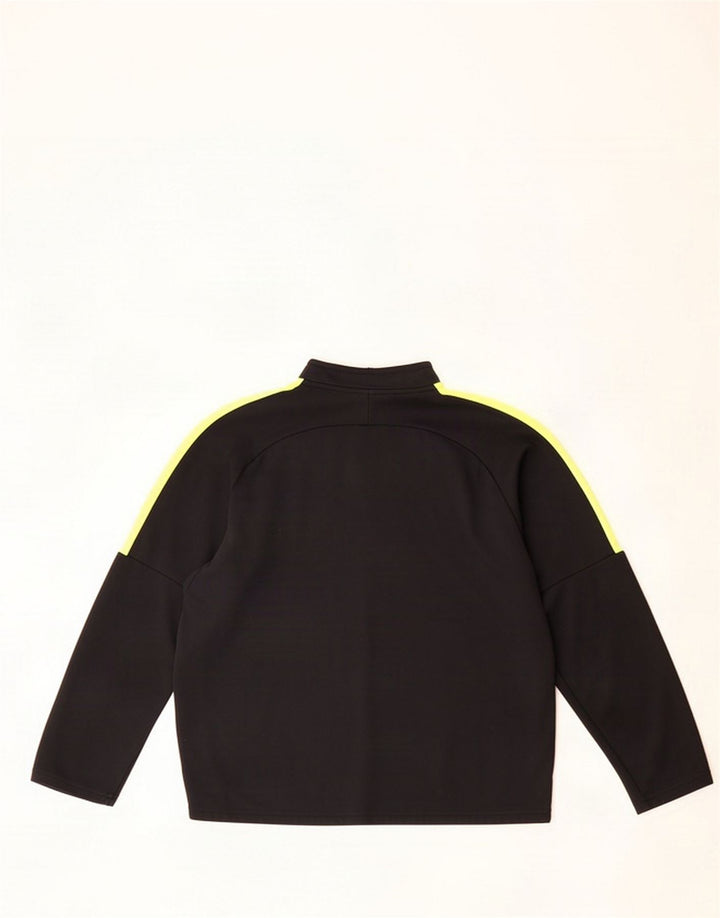 Nike Boys Dri Fit Pullover Tracksuit Top 12-13 Years Large Black