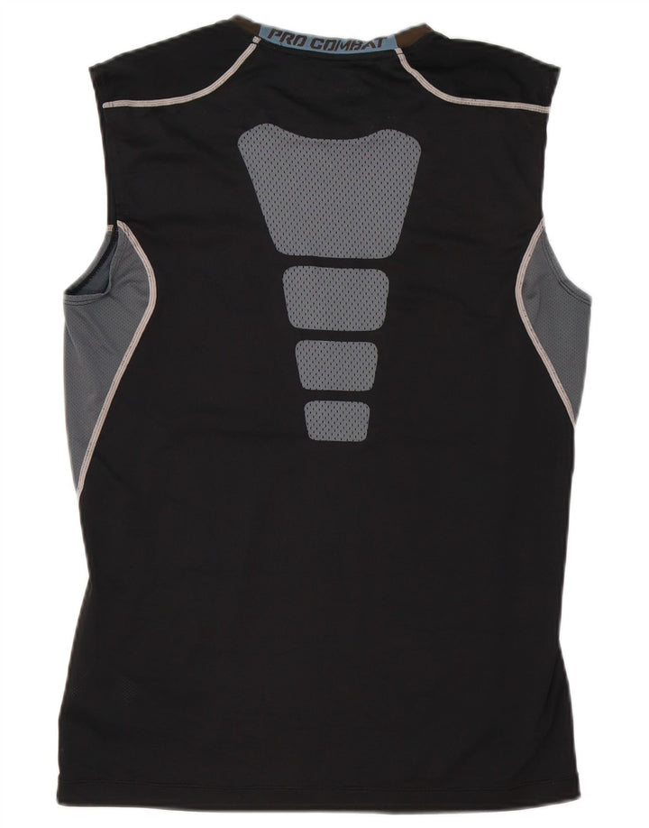 Nike Mens Dri Fit Graphic Vest Top XL Black Colourblock Polyester