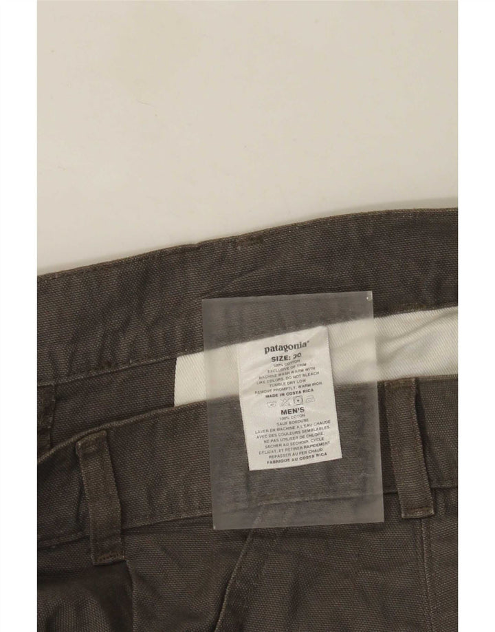 Patagonia Mens Chino Shorts W30 Medium Grey Cotton