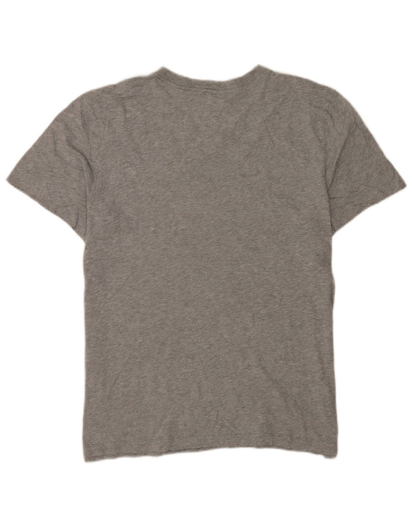 Nike Mens T-Shirt Top Large Grey