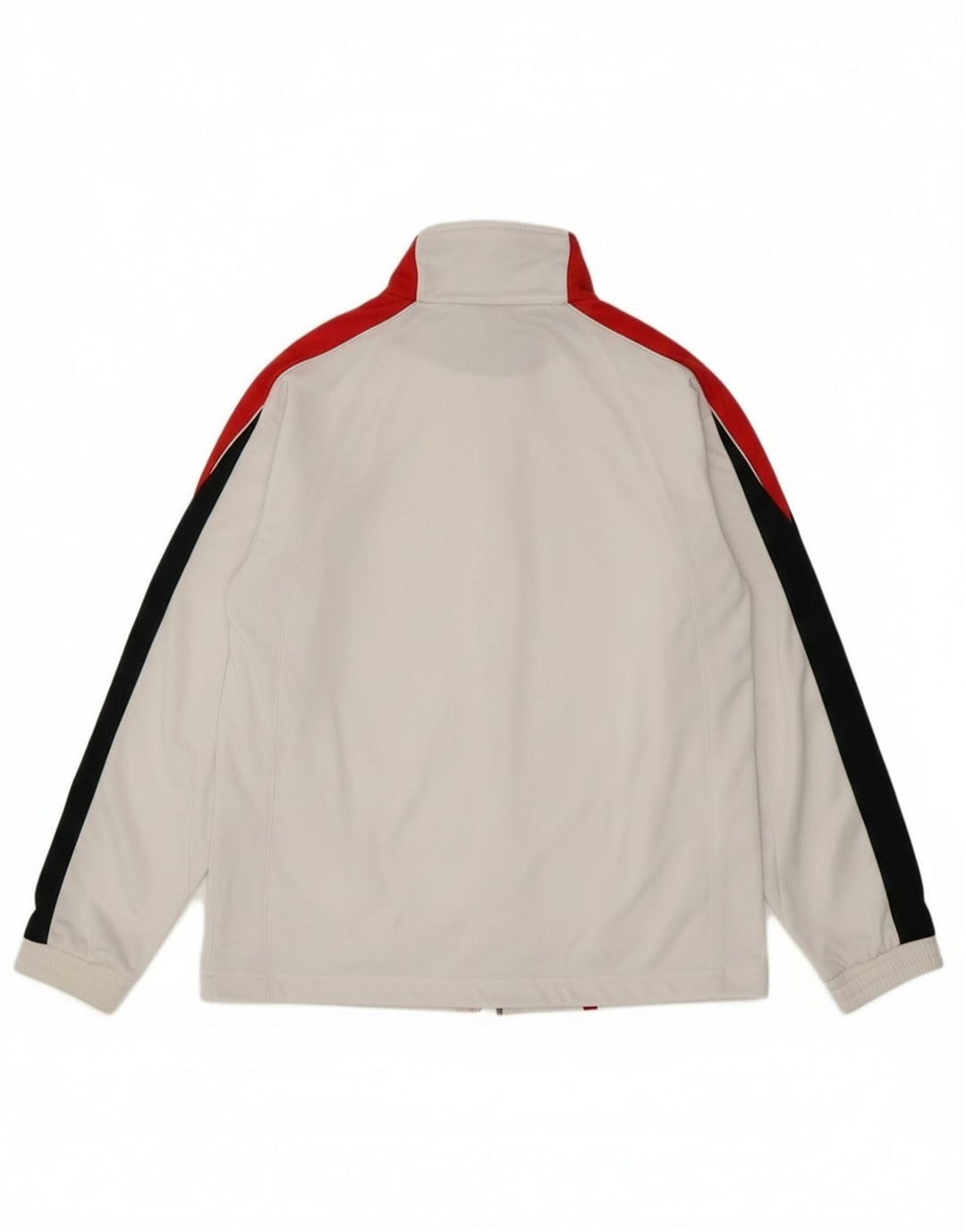 Lotto Mens Tracksuit Top Jacket Large White Colourblock Polyester
