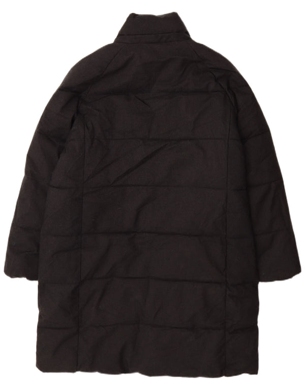 Jack Wills Womens Oversized Padded Coat UK 14 Large Grey Polyester