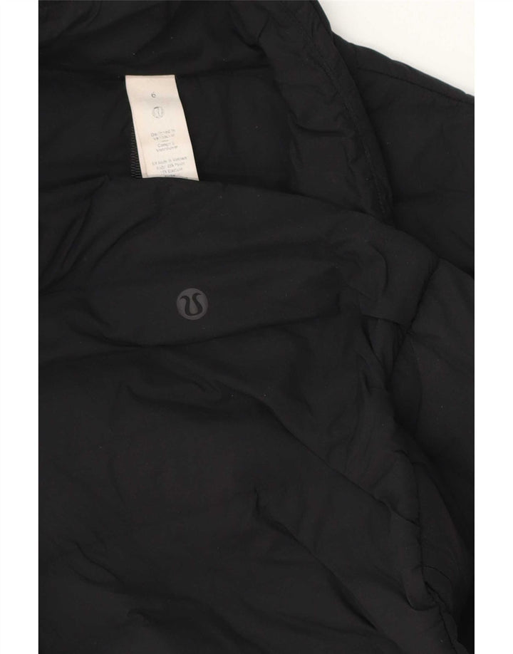 Lululemon Womens Padded Gilet US 6 Medium Black Polyester