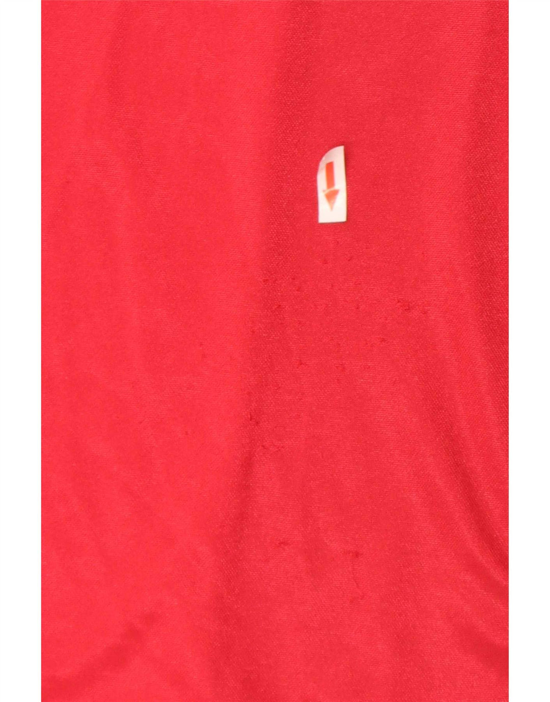 Adidas Mens Graphic T-Shirt Top XL Red Colourblock Polyester
