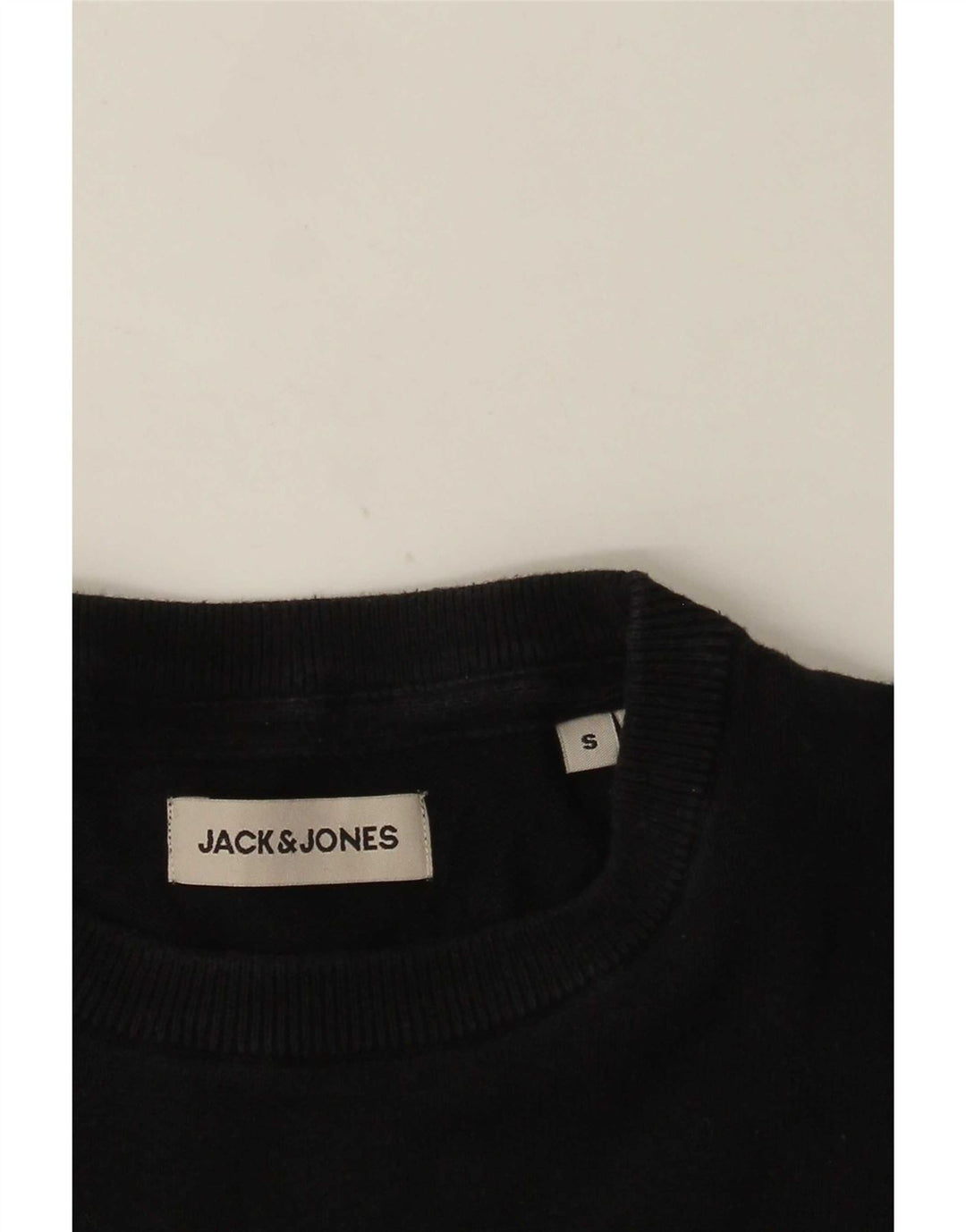 Jack & Jones Mens Crew Neck Jumper Sweater Small Navy Blue