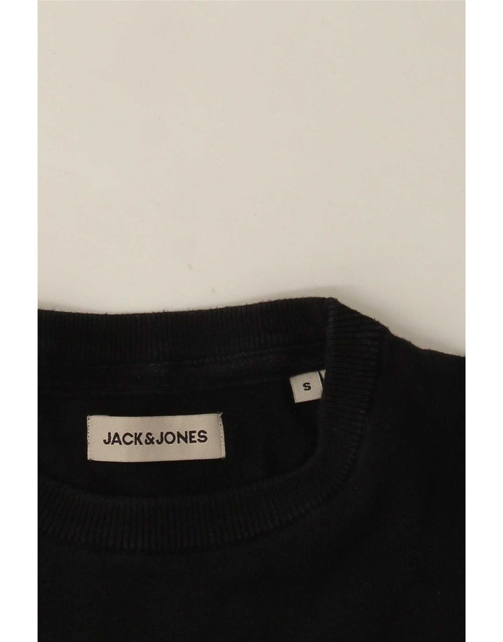 Jack & Jones Mens Crew Neck Jumper Sweater Small Navy Blue