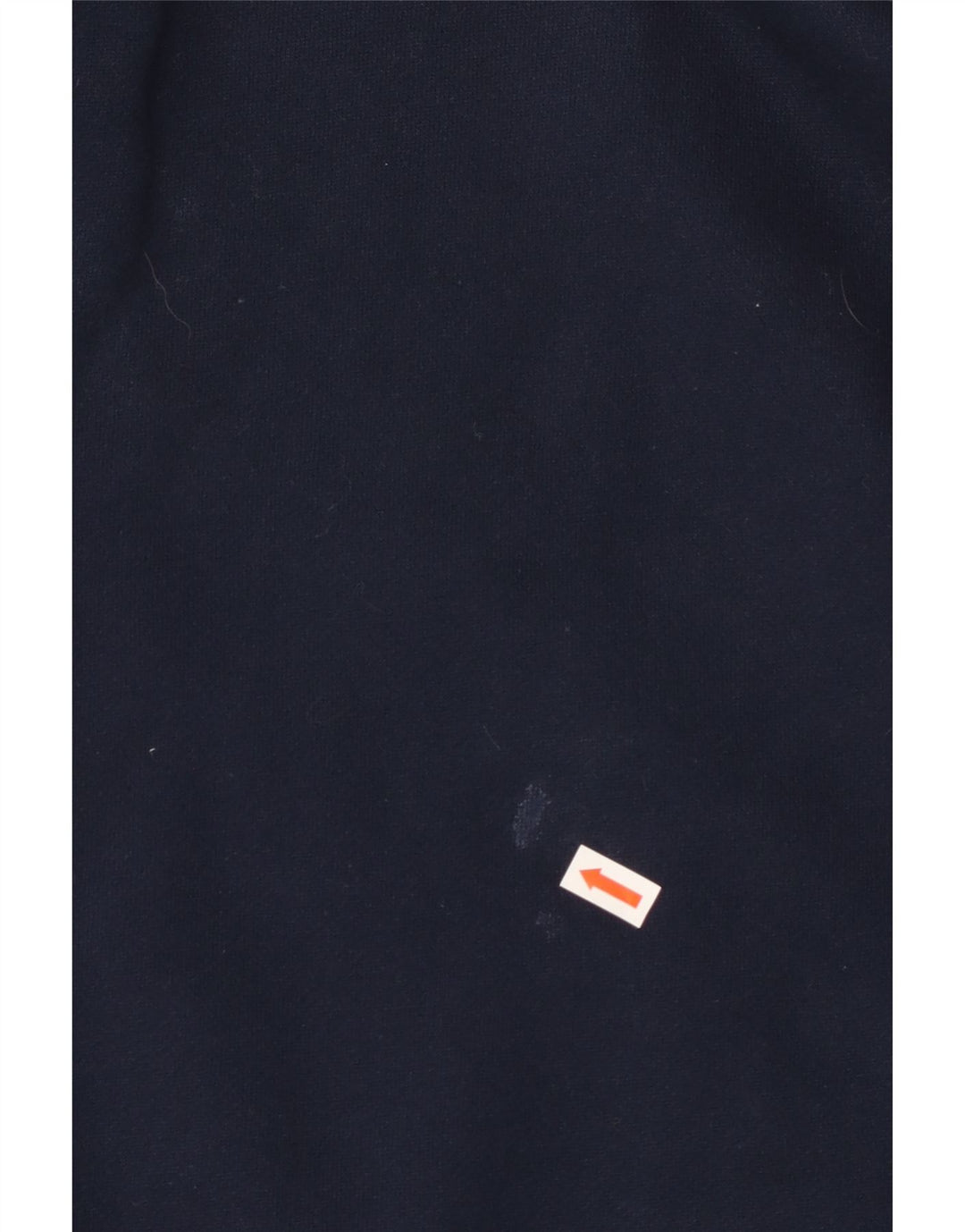 TOMMY HILFIGER Mens Zip Hoodie Sweater XL Navy Blue Cotton