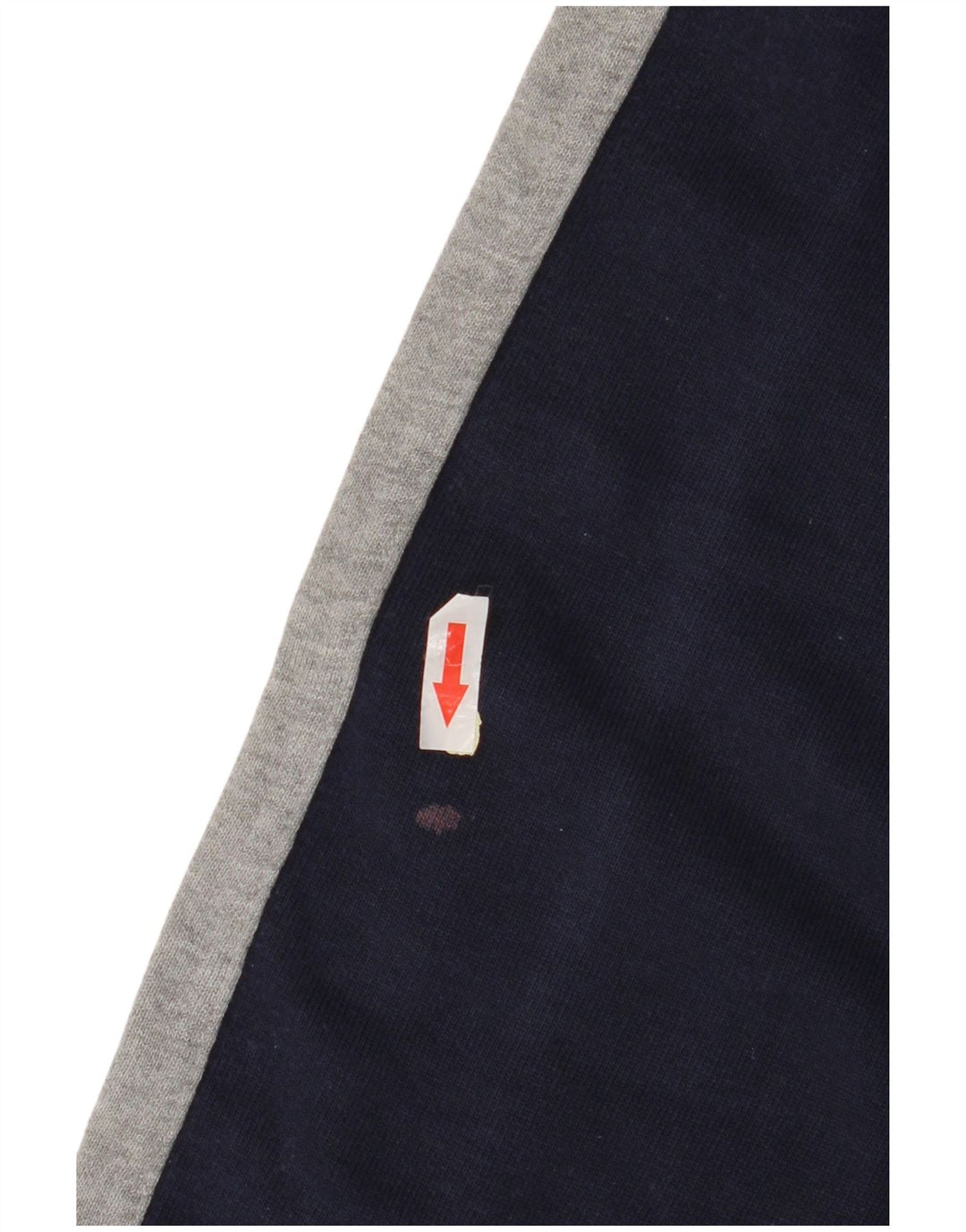 Champion Mens Graphic Sweatshirt Jumper Medium Navy Blue Colourblock