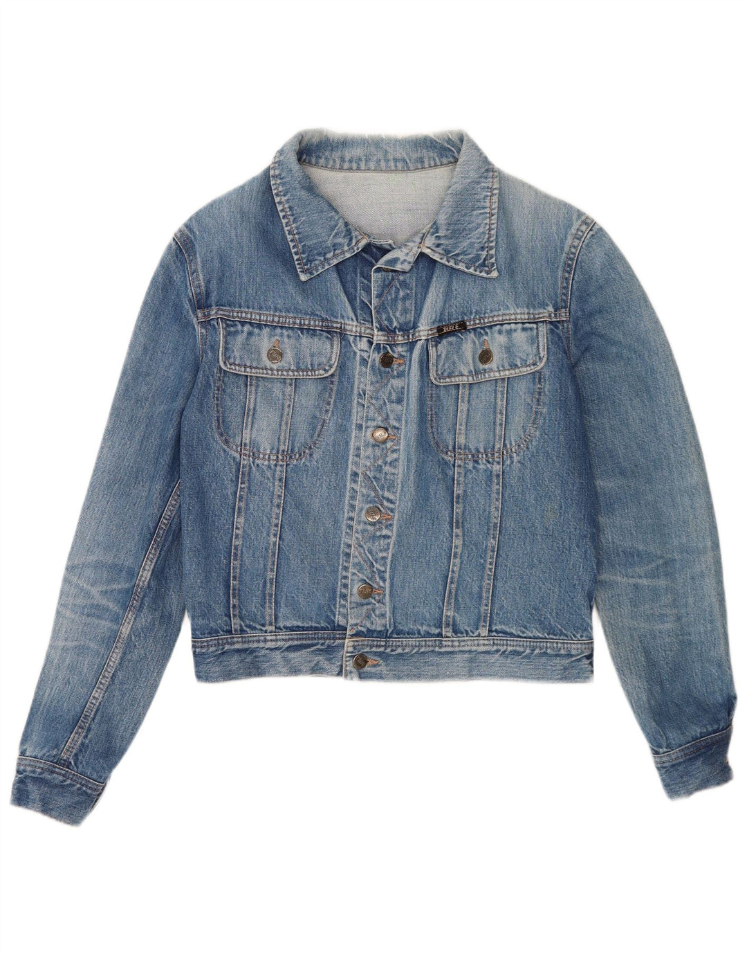 Rifle Mens Denim Jacket IT 48 Medium Blue Cotton