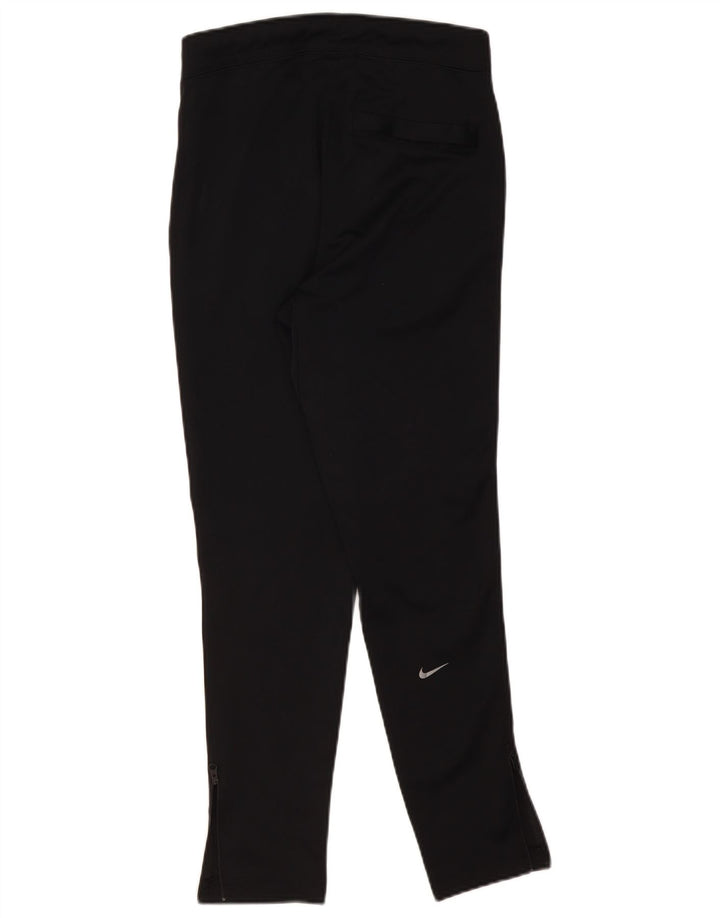 Nike Womens Tracksuit Trousers UK 6 XS Black Polyester