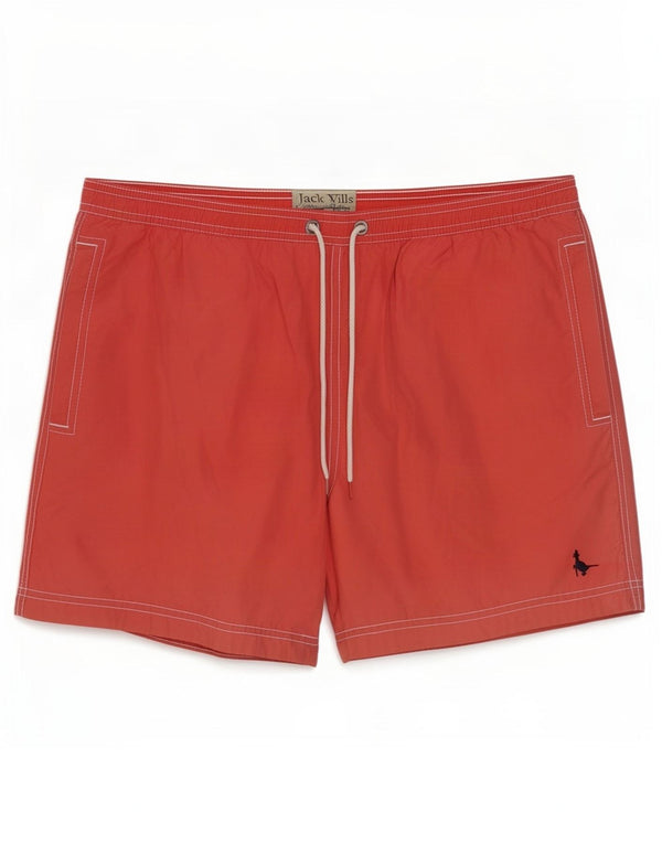 Jack Wills Mens Swimming Shorts Medium Red Cotton