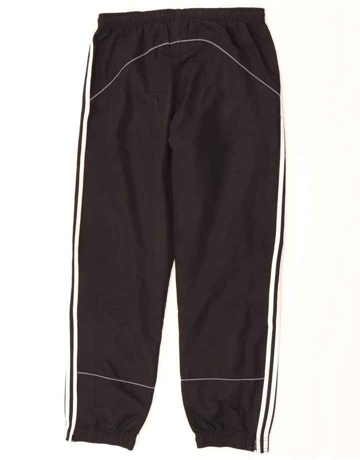 Adidas Mens Tracksuit Trousers Joggers UK 40/42 Medium Black Polyester