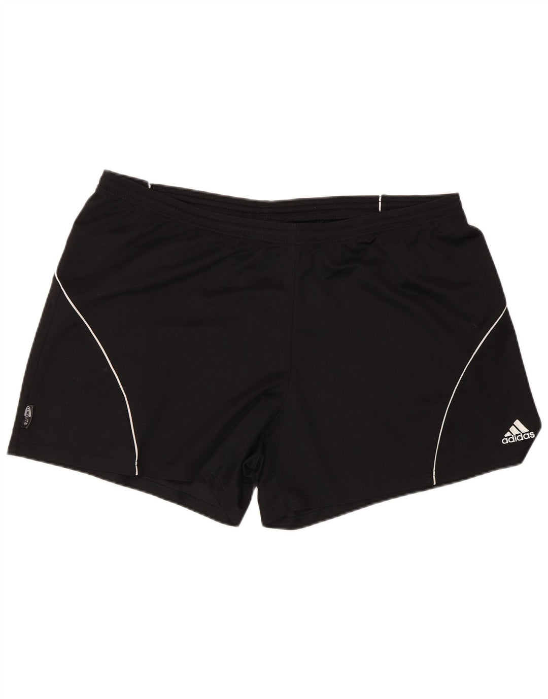 Adidas Womens Climalite Sport Shorts UK 20 2XL Black Polyester