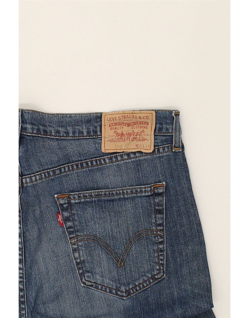 LEVI'S Mens 751 Straight Jeans W40 L27 Blue Cotton | Vintage Levi's | Thrift | Second-Hand Levi's | Used Clothing | Messina Hembry 