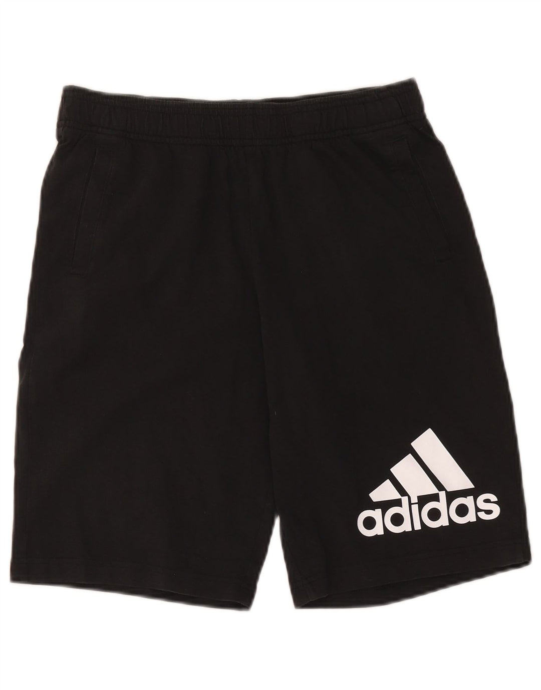 Adidas Boys Graphic Sport Shorts 15-16 Years Black