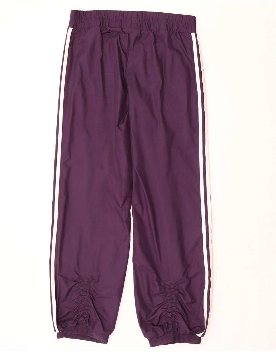 Adidas Womens Tracksuit Trousers Joggers UK 10 Small Purple Polyester