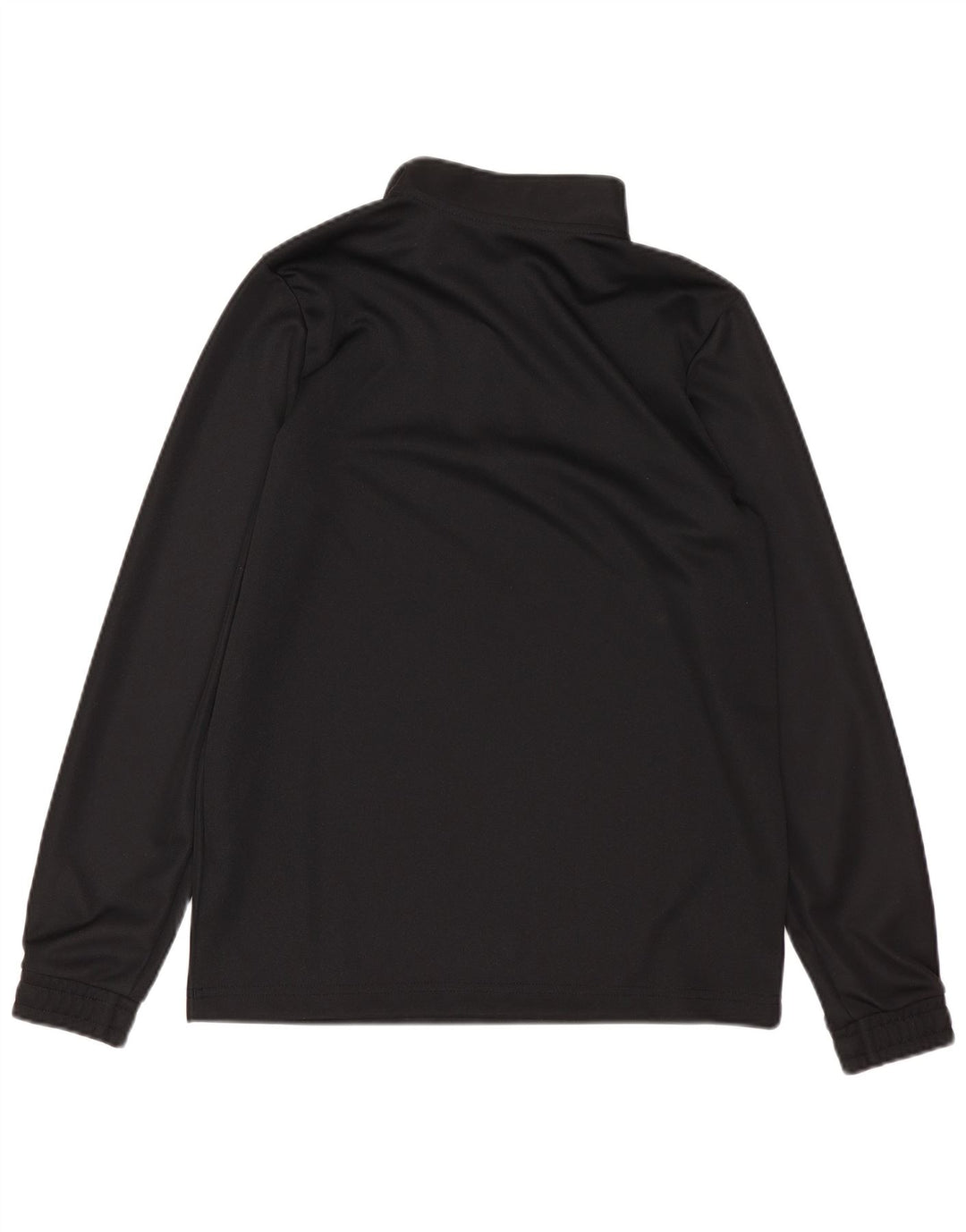 Adidas Boys Aeroready Zip Neck Pullover Tracksuit Top 11-12 Years Black