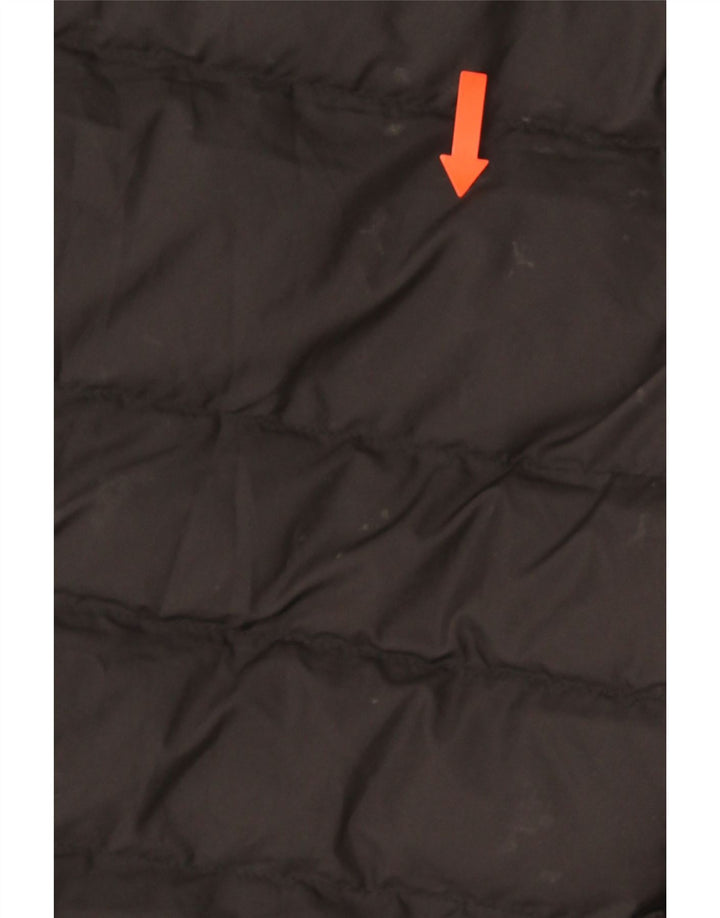 Puma Womens Padded Jacket UK 14 Medium Black Polyester