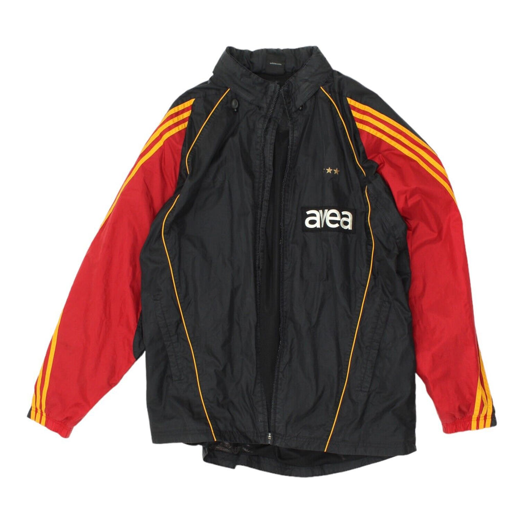 Galatasaray 2005 Adidas Mens Black Rain Coat | Vintage Football Sportswear VTG Vintage Messina Hembry and Second-Hand Messina Hembry from Messina Hembry 