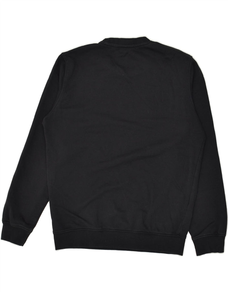CHAMPION Mens Graphic Sweatshirt Jumper Medium Black Cotton | Vintage Champion | Thrift | Second-Hand Champion | Used Clothing | Messina Hembry 