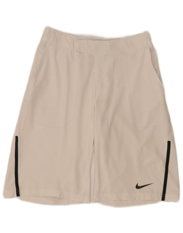 Nike Mens Chino Shorts Small W30 White