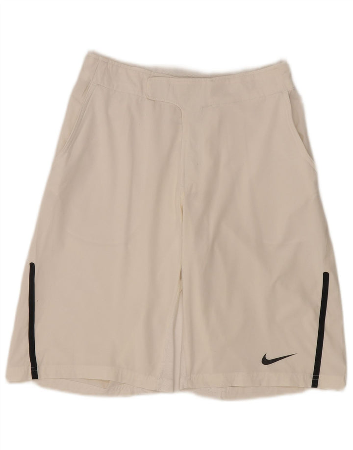 Nike Mens Chino Shorts Small W30 White