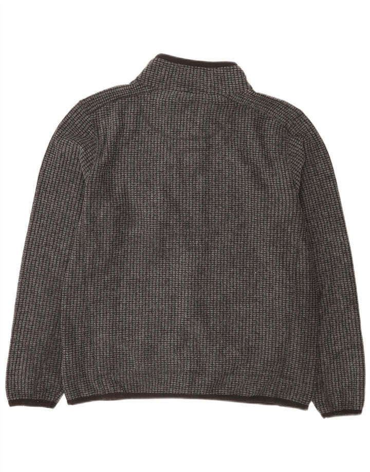 Weird Fish Mens Fleece Jacket UK 40 Large Grey Polyester