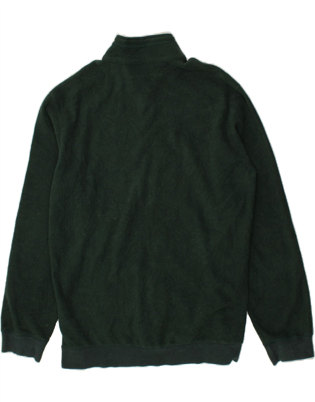 CHAMPION Mens Fleece Jacket UK 46 3XL Green Polyester