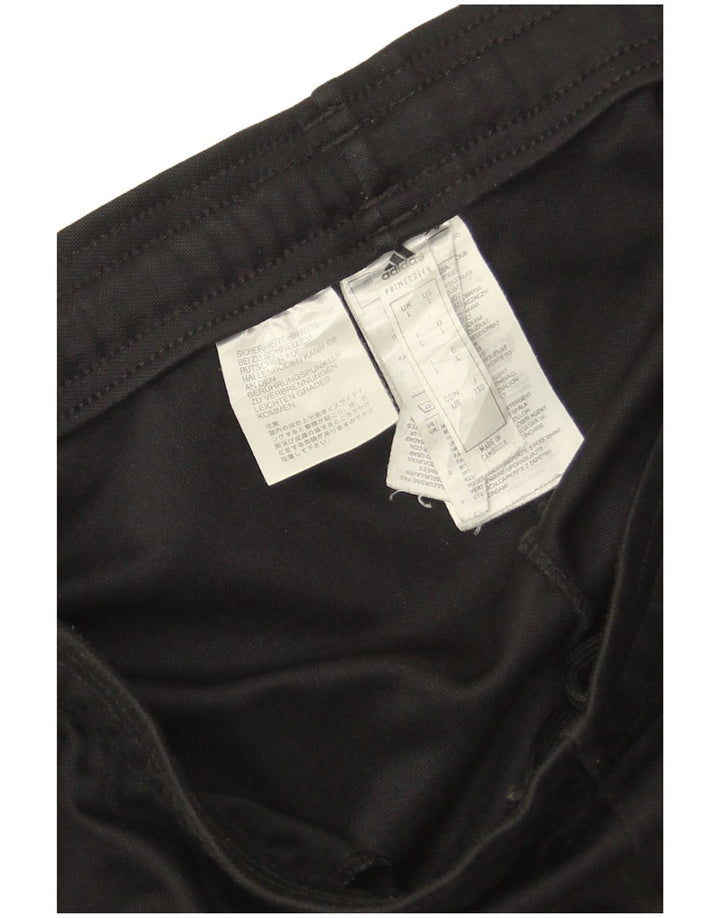 Adidas Mens Aeroready Tracksuit Trousers Large  Black Colourblock Polyester