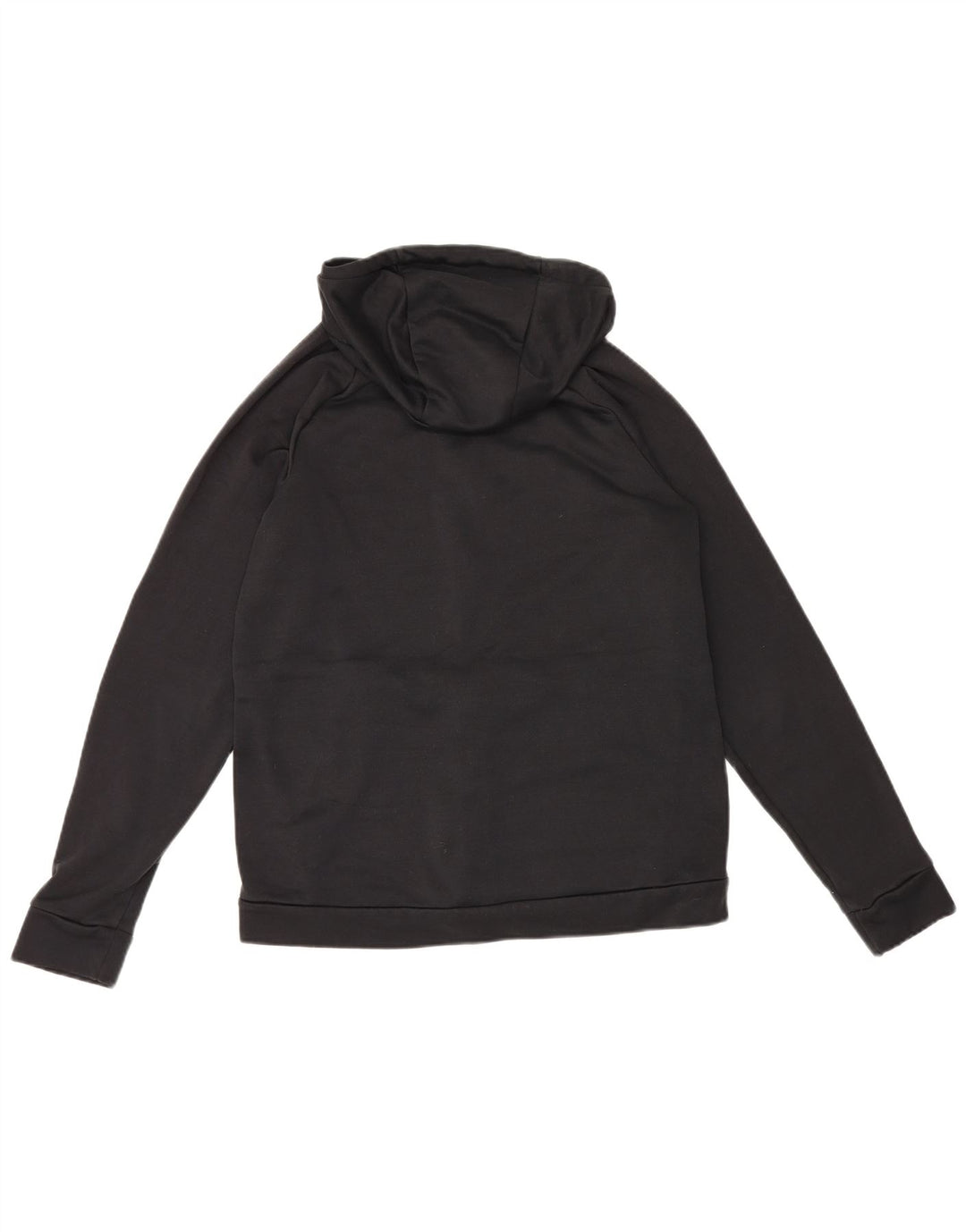Nike Mens Dri Fit Zip Hoodie Sweater Medium Black Polyester
