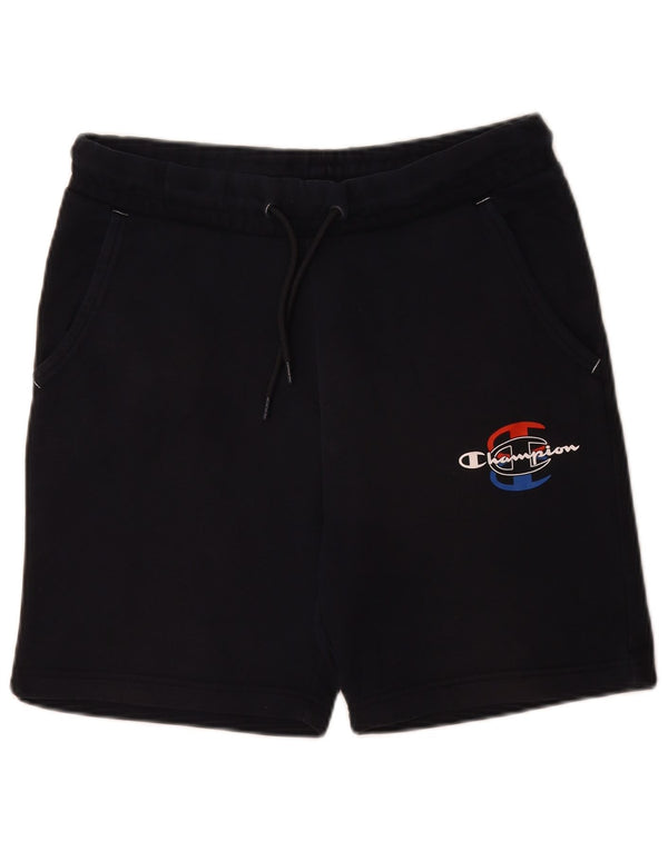 Champion Mens Graphic Sport Shorts Medium Navy Blue