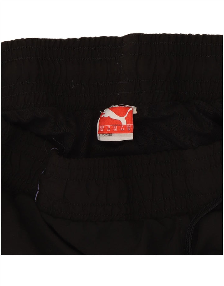 Puma Womens Tracksuit Trousers UK 16 Large Black