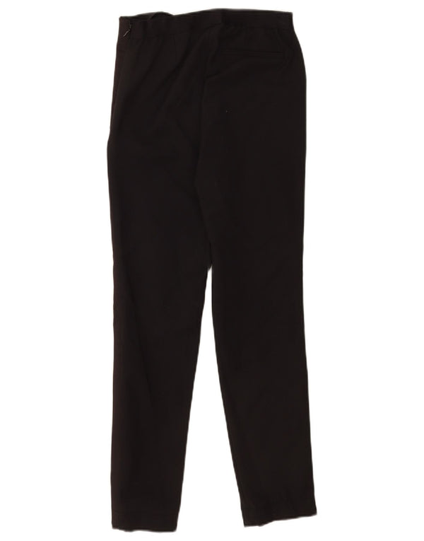 French Connection Womens Casual Trousers UK 8 Small W24 L26 Black