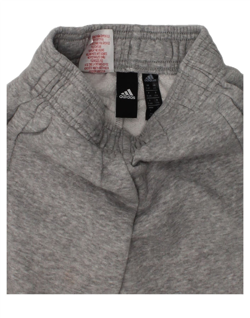 ADIDAS Boys Graphic Tracksuit Trousers Joggers 5-6 Years Grey Cotton | Vintage Adidas | Thrift | Second-Hand Adidas | Used Clothing | Messina Hembry 