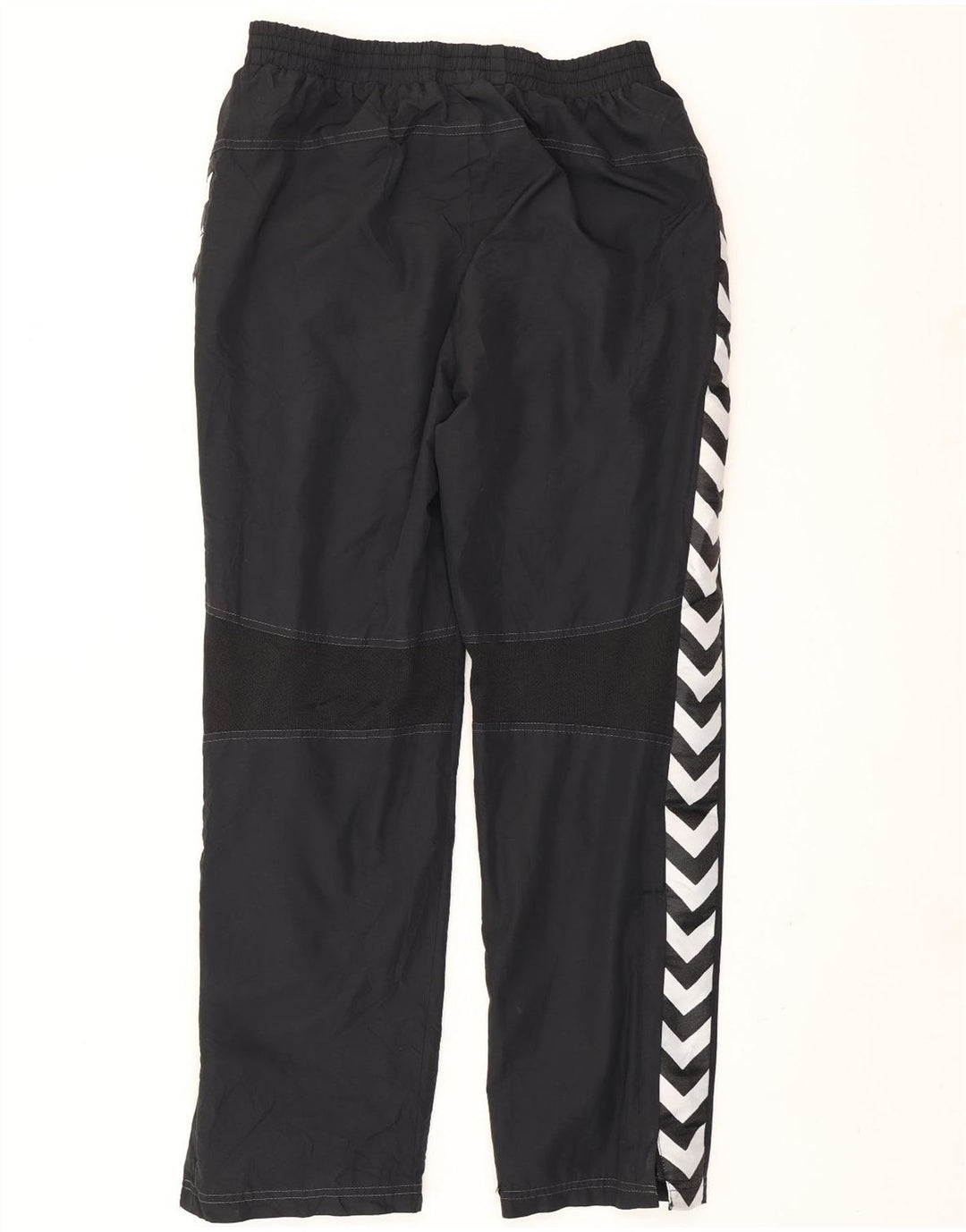 Hummel Mens Graphic Tracksuit Trousers Medium Black Polyester