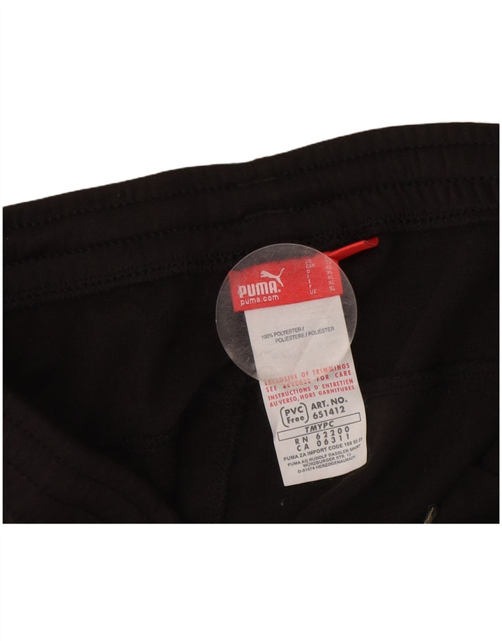 Puma Mens Tracksuit Trousers XL Black Polyester