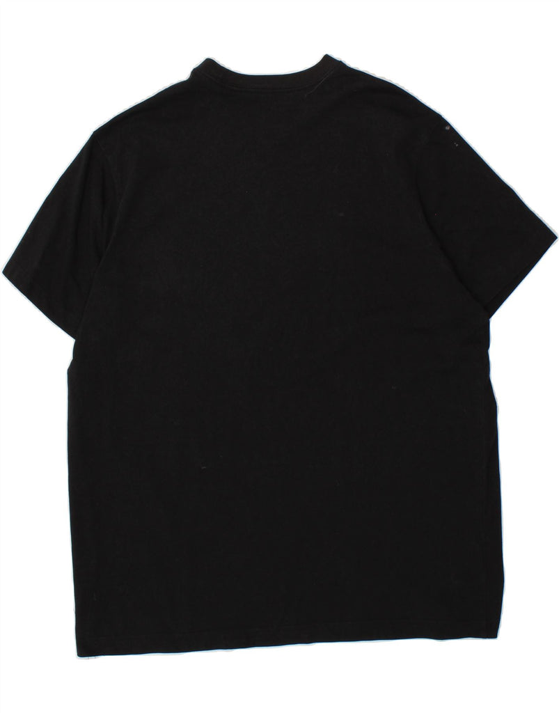EDDIE BAUER Mens T-Shirt Top Large Black Cotton | Vintage Eddie Bauer | Thrift | Second-Hand Eddie Bauer | Used Clothing | Messina Hembry 