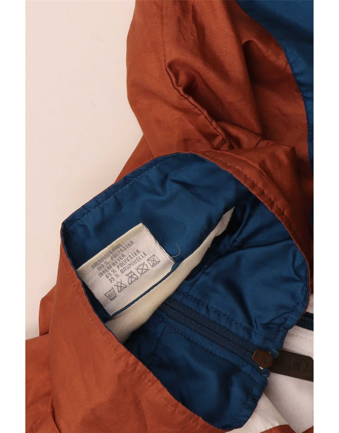 Alex Athletics Mens Tracksuit Top Jacket Small Multicoloured Colourblock