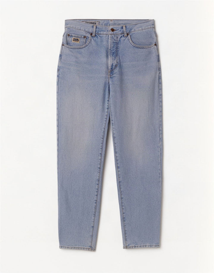 Cassuci Mens Straight Jeans IT 48 Medium W30 L32 Blue Cotton