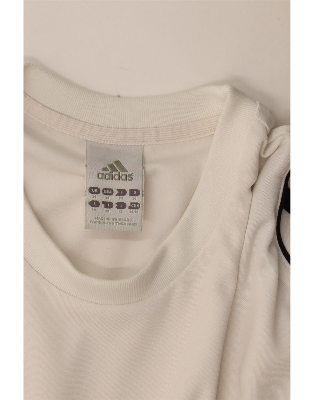 ADIDAS Mens Climalite T-Shirt Top Medium White