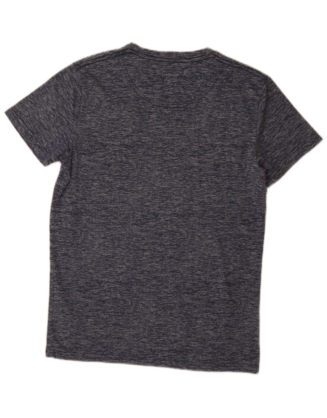 HOLLISTER Mens T-Shirt Top Small Navy Blue Flecked Cotton