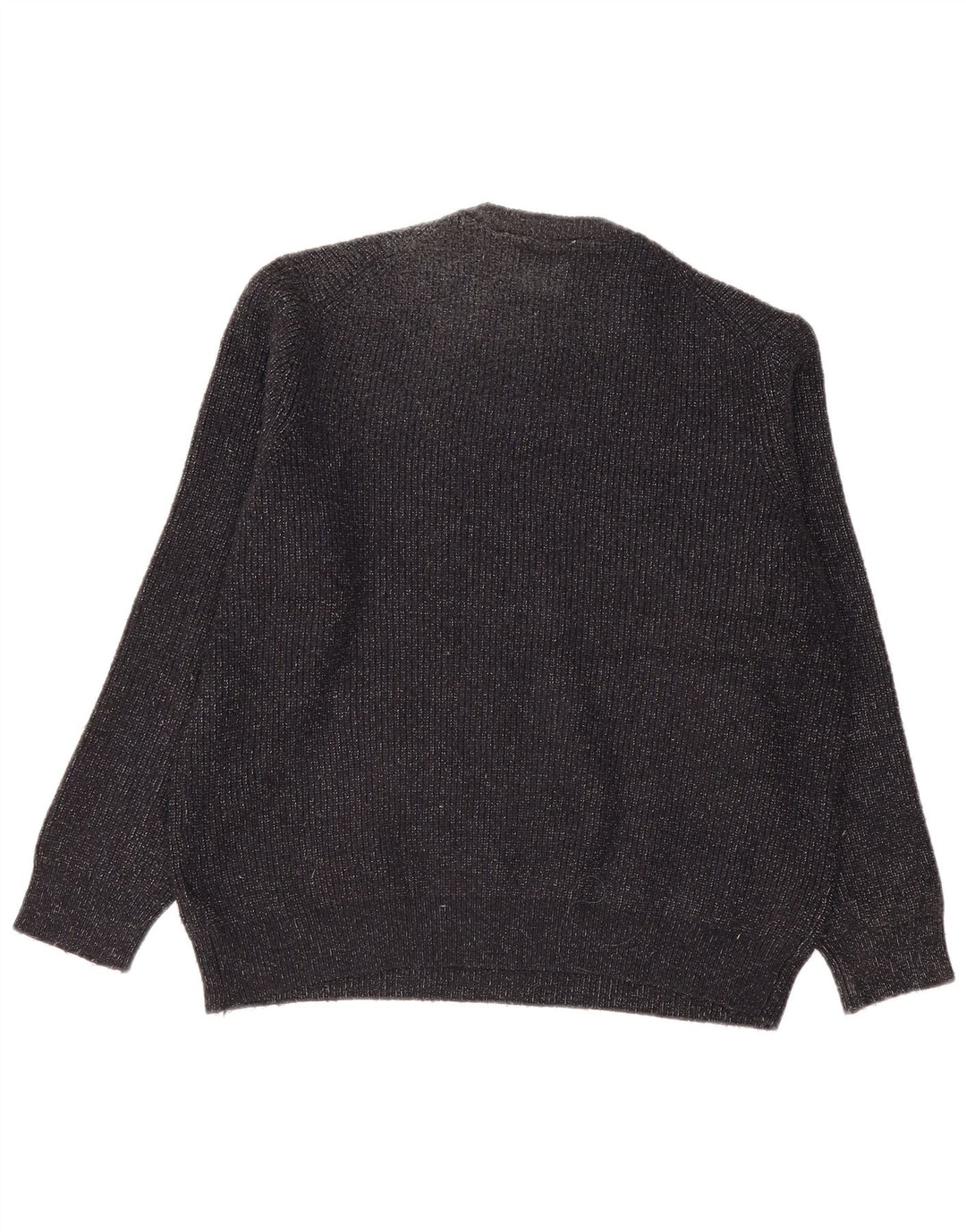 Marks & Spencer Mens Crew Neck Jumper Sweater XL Navy Blue Flecked