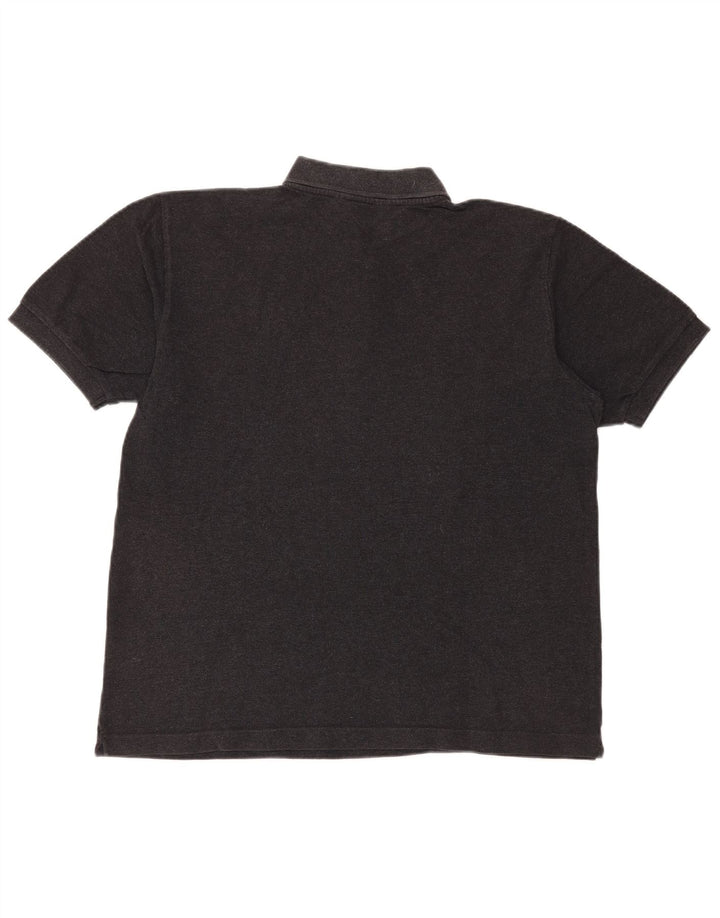 KAPPA Mens Polo Shirt Medium Grey Cotton
