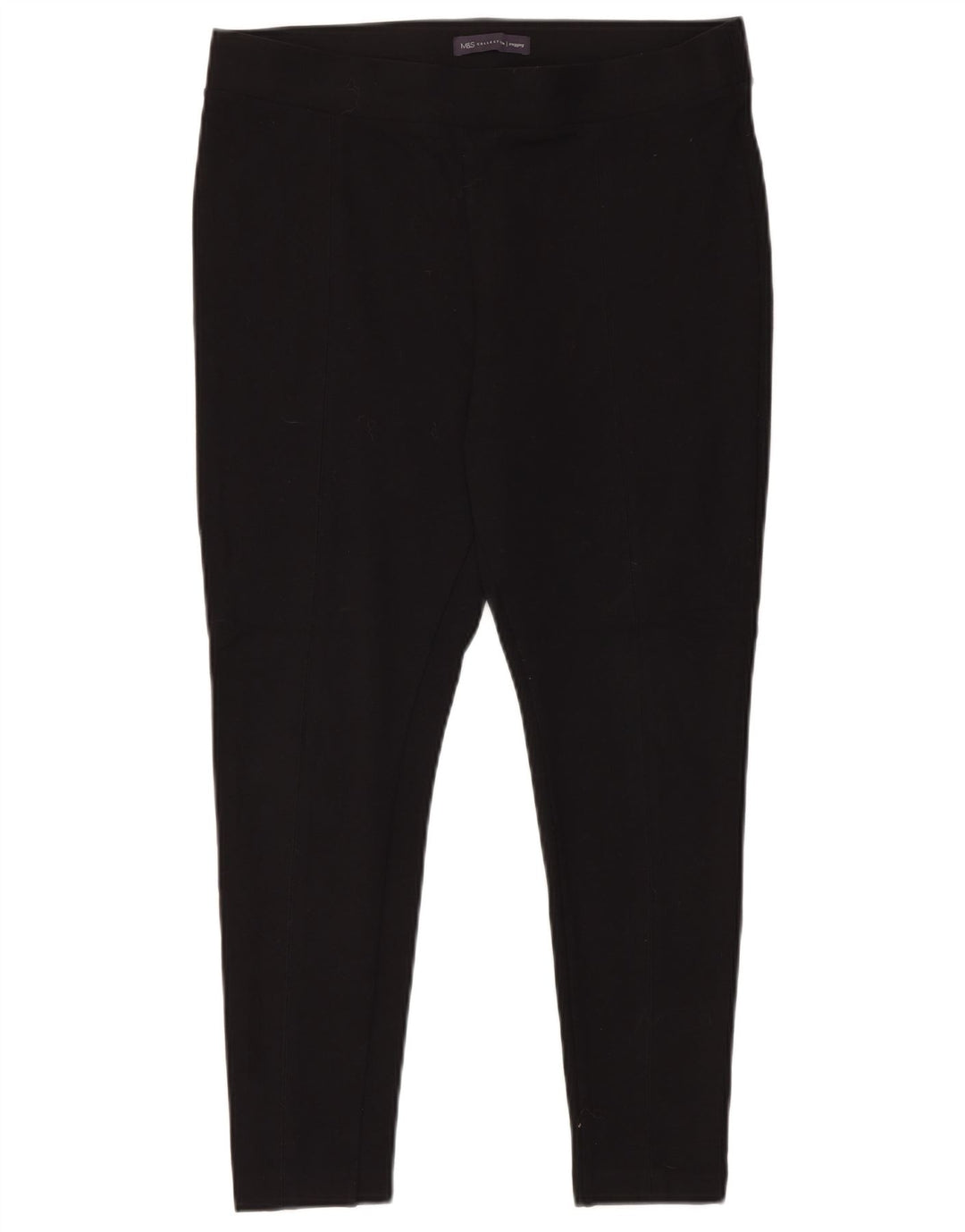 Marks & Spencer Womens Leggings UK 14 Large  Black